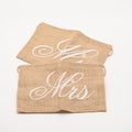 Stuhlbehang "Mrs&Mr"