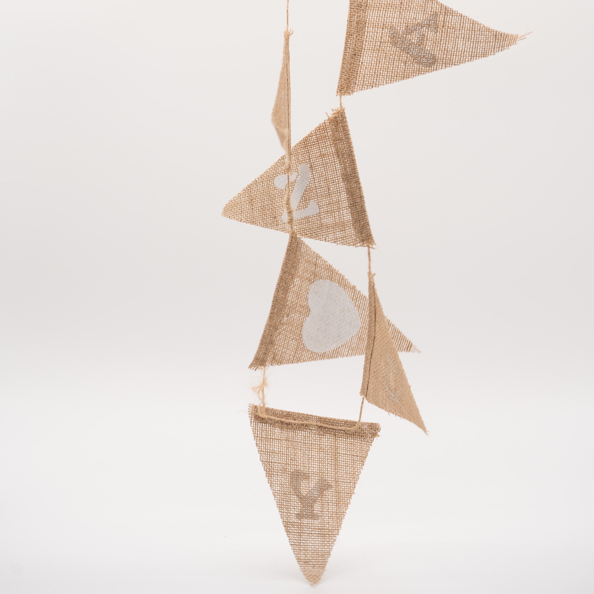 Jutewimpelkette "Candybar"