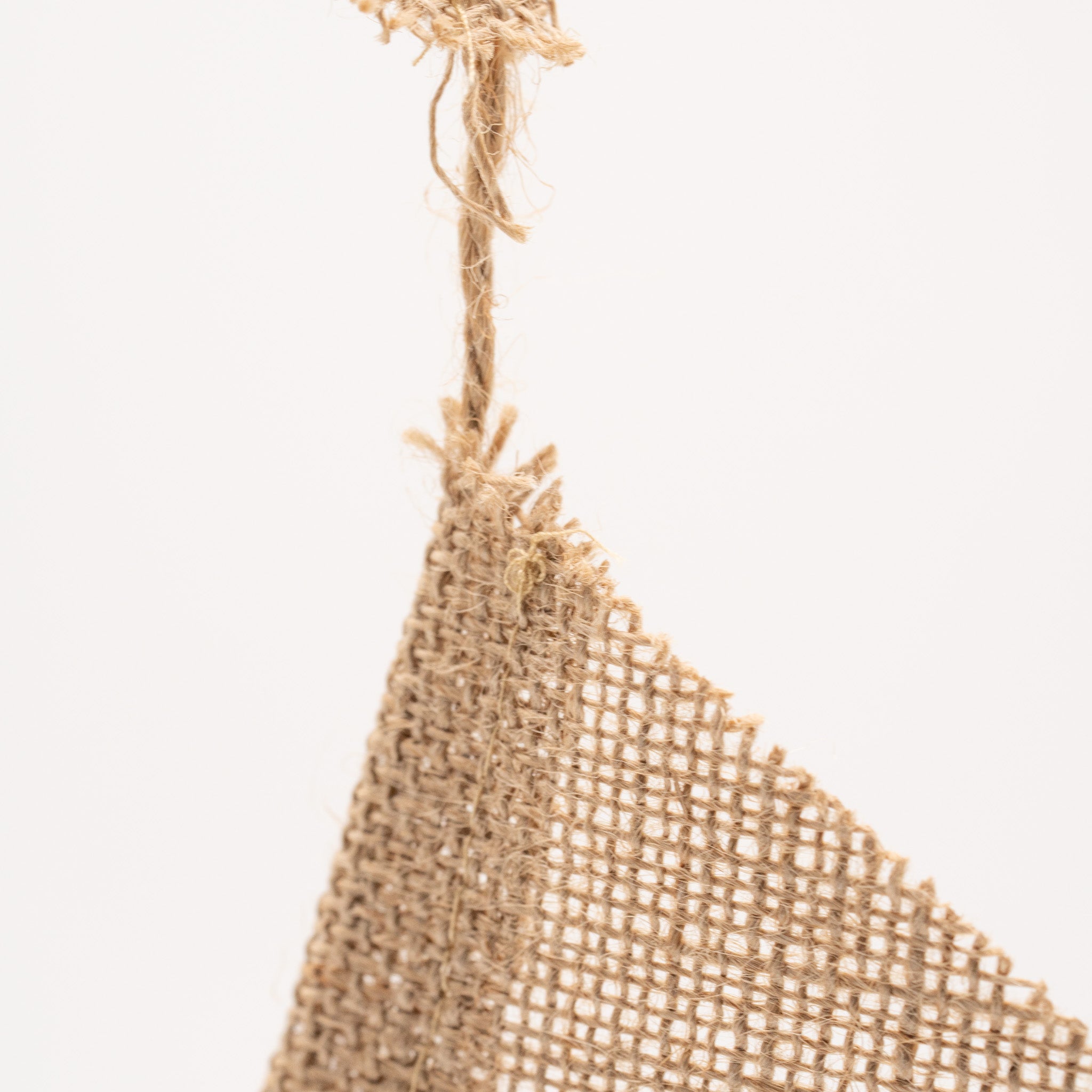 Jutewimpelkette "Herz"