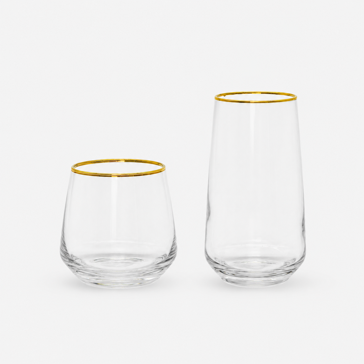 Vase mit Goldrand "Innsbruck"