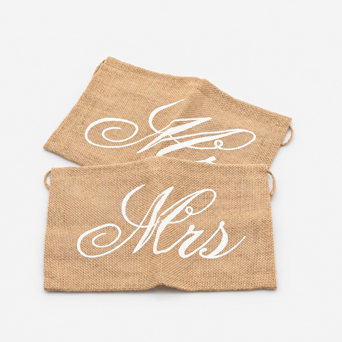 Stuhlbehang "Mrs&Mr"